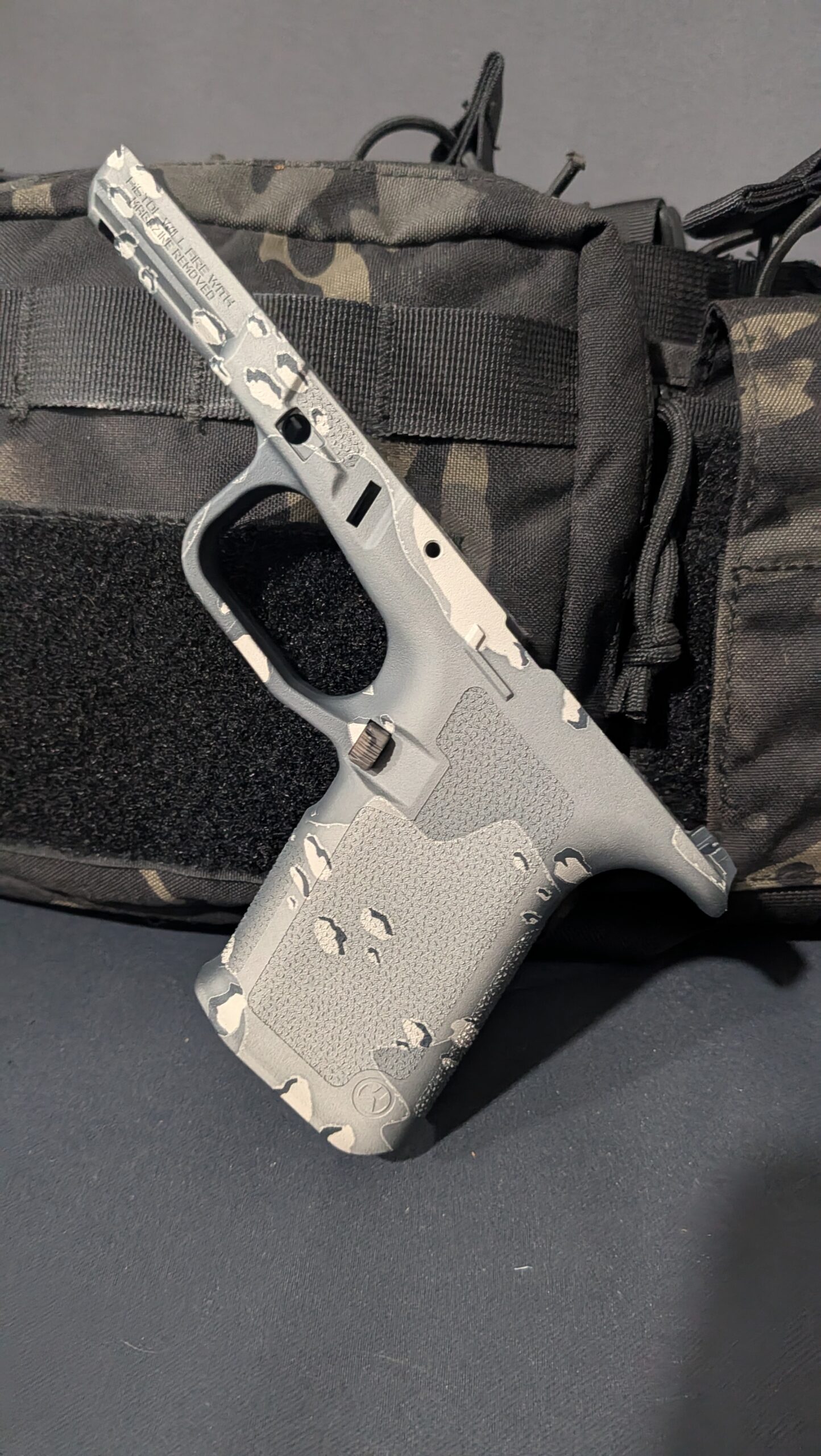 Chocolate-Chip Camo Ruger RXM Grip Module – Laser Engraved | Micro / Compact / Full Size - Image 4